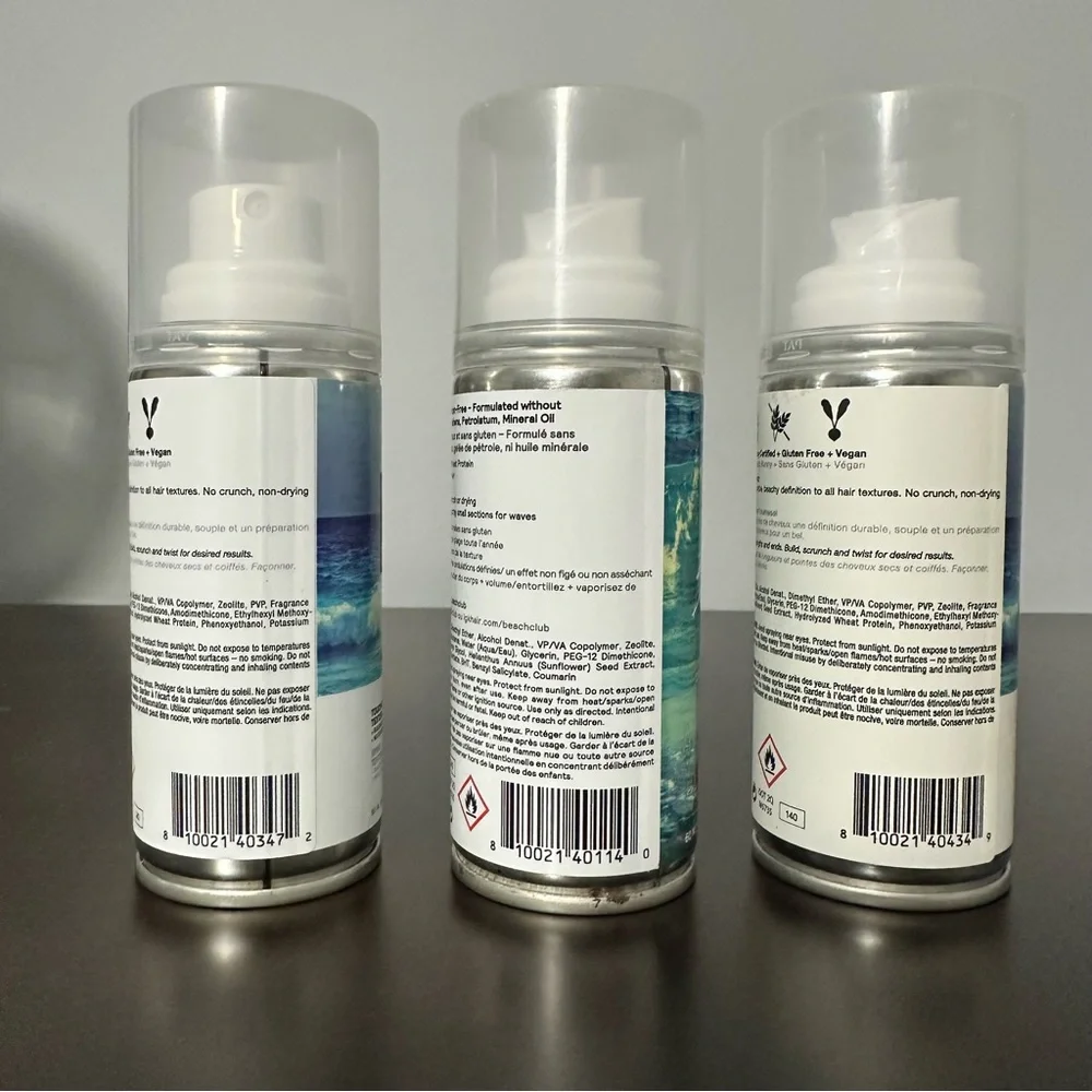 IGK Beach Club Texture Spray 1.7 oz - Lot of 3‎ - New